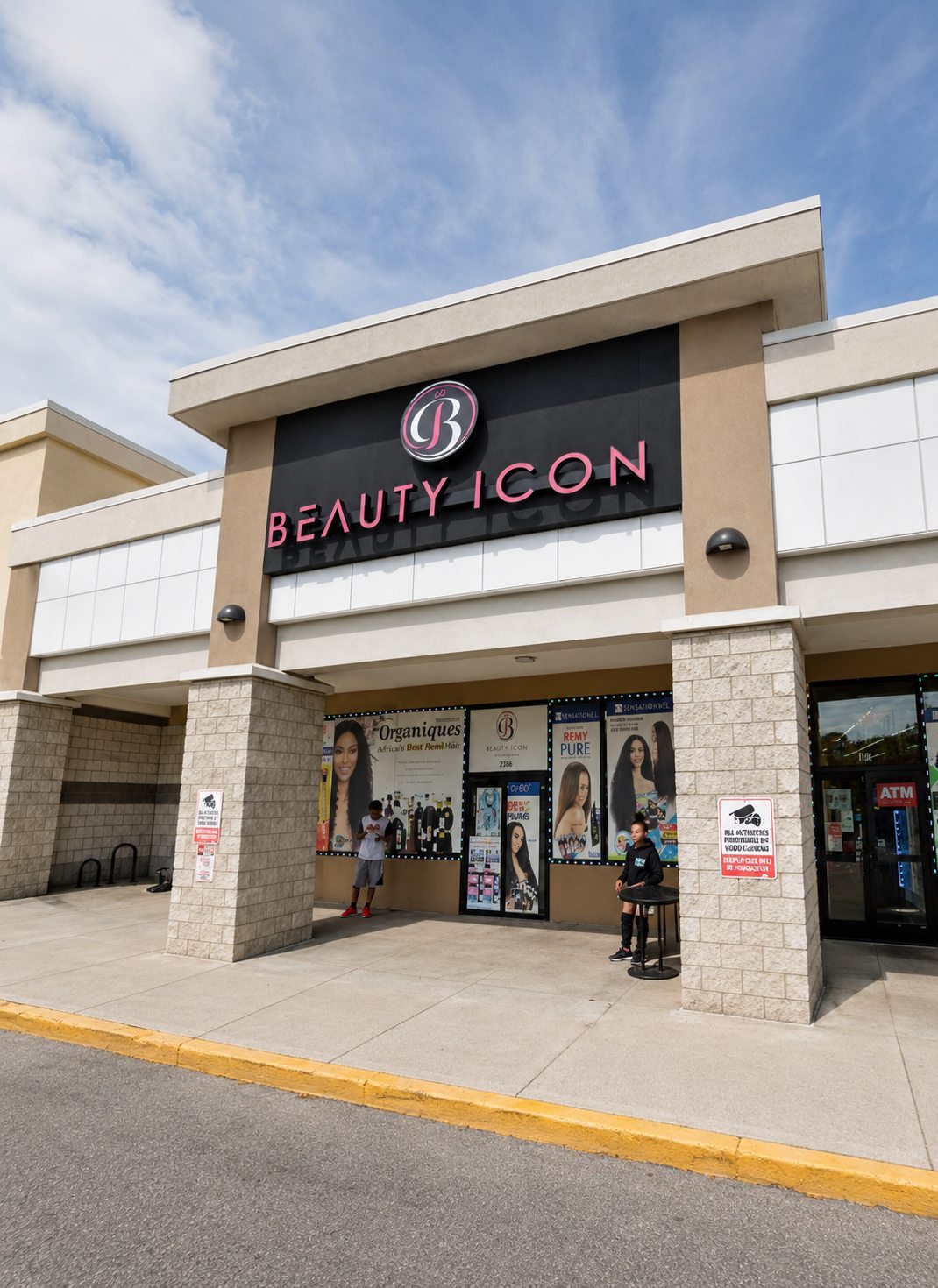A stylist receiving product guidance at the counter